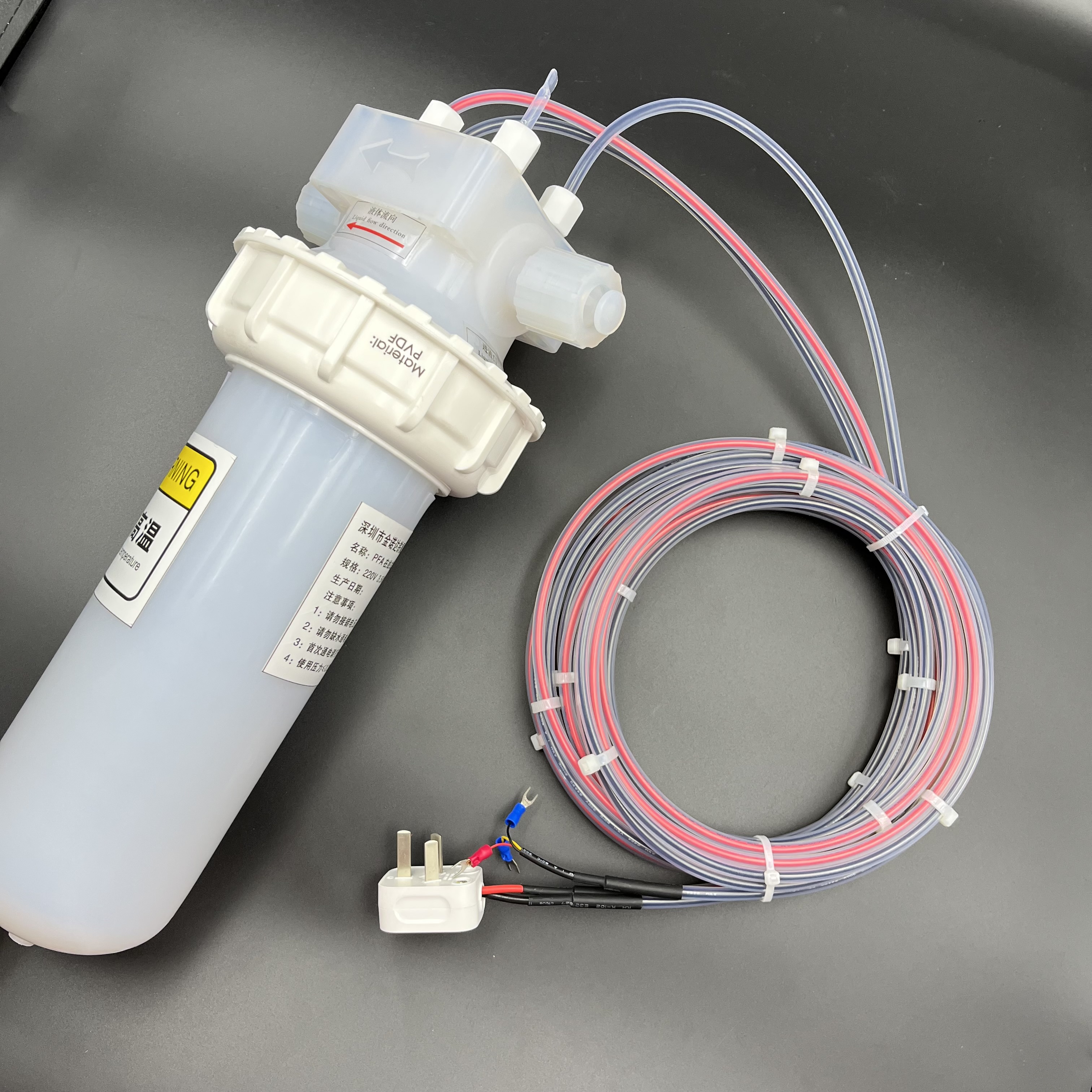 Clear ptfe tubing Cutting Service Offered Transparent PTFE Pipe for High Temperature Chemical Processing