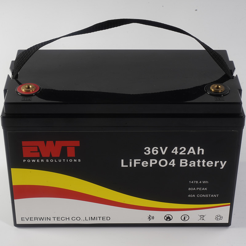 Power Storage Batteries 32700 36V 42Ah Lifepo4 Lithium Battery Pack For Deep Cycle Solar System