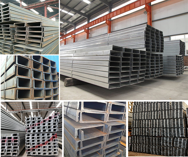Corrosion Resistance Galvanized Steel Profile 70mm Mild Steel C Channel Customized