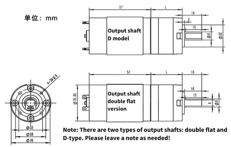 DC Planetary Reducer Motor PG36-555 Brush Dc Planetary Gear Motor 24v 36mm Dc Planetary Gear Motor 12v