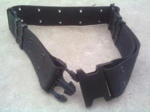 China Black nylon tactical belt wholesale