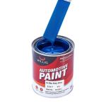 Mixed Blue Shining Silver Metallic Automotive Paint Heat Resistant Silver