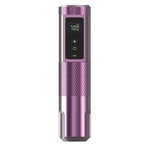 China Wireless Pmu Pen Machine 10V 12000 RPM Purple Color For Makeup Body Tattoo wholesale