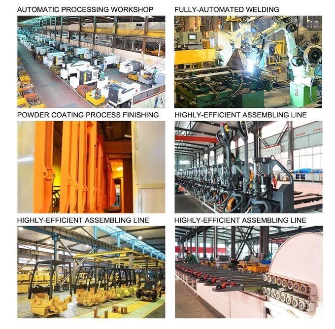 Heavy duty forklift stacker 1500kg 1.5 ton full electric reach truck with EPS for sale 5