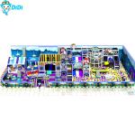 Safe Entertaining Space Themed Kids Indoor Park Customized Design