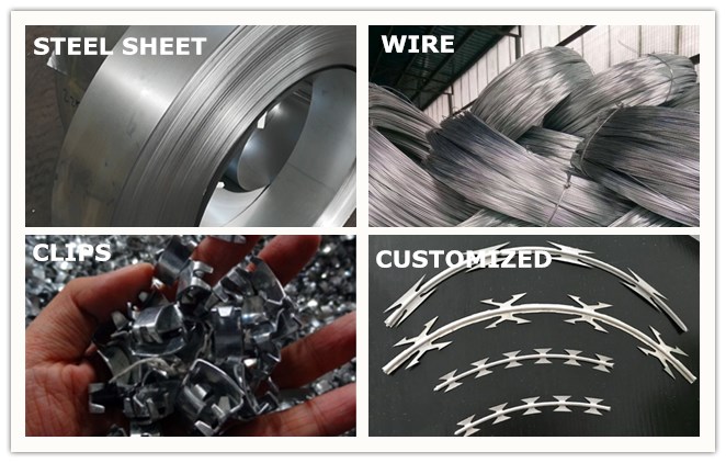 Welded bto22 100mm x 200mm Razor Wire Mesh