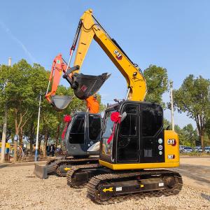China 7Ton Mini Used CAT Excavators 307E Equipment Trader Building Machine wholesale