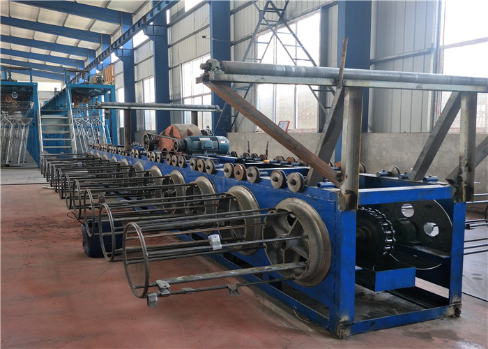 Horizontal Wire Take Up Machine , Electro Galvanizing Line Equipment 20-25 Tons