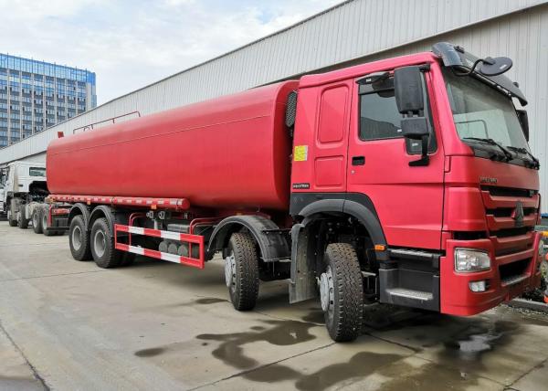 Potable Water Tanker Trucks / Bulk Powder Transport Euro II Standard 32 Tons