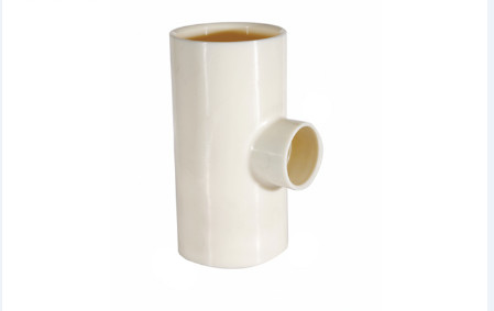 PVC Plastic Tee Industrial Plastic Molding Tubing Pipe Fittings Connector