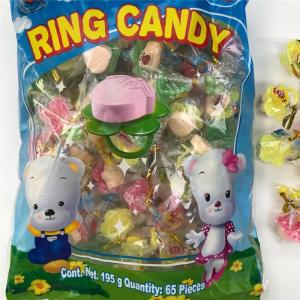 China 65 Pieces Individual Packaging Healthy Hard Candy With Ring Shapes wholesale