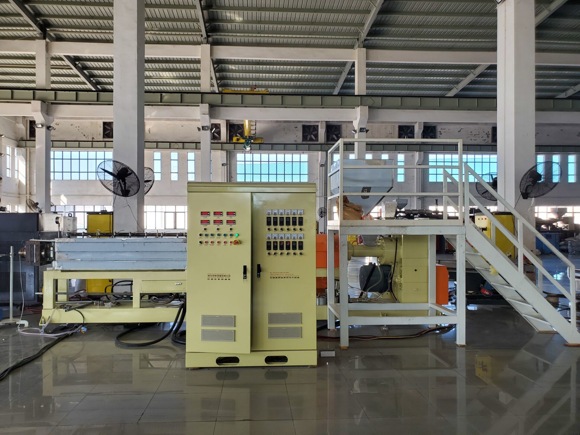 75mm Epe Foam Sheet Extrusion Line Sheet Extruder 80kg/Hr Capacity