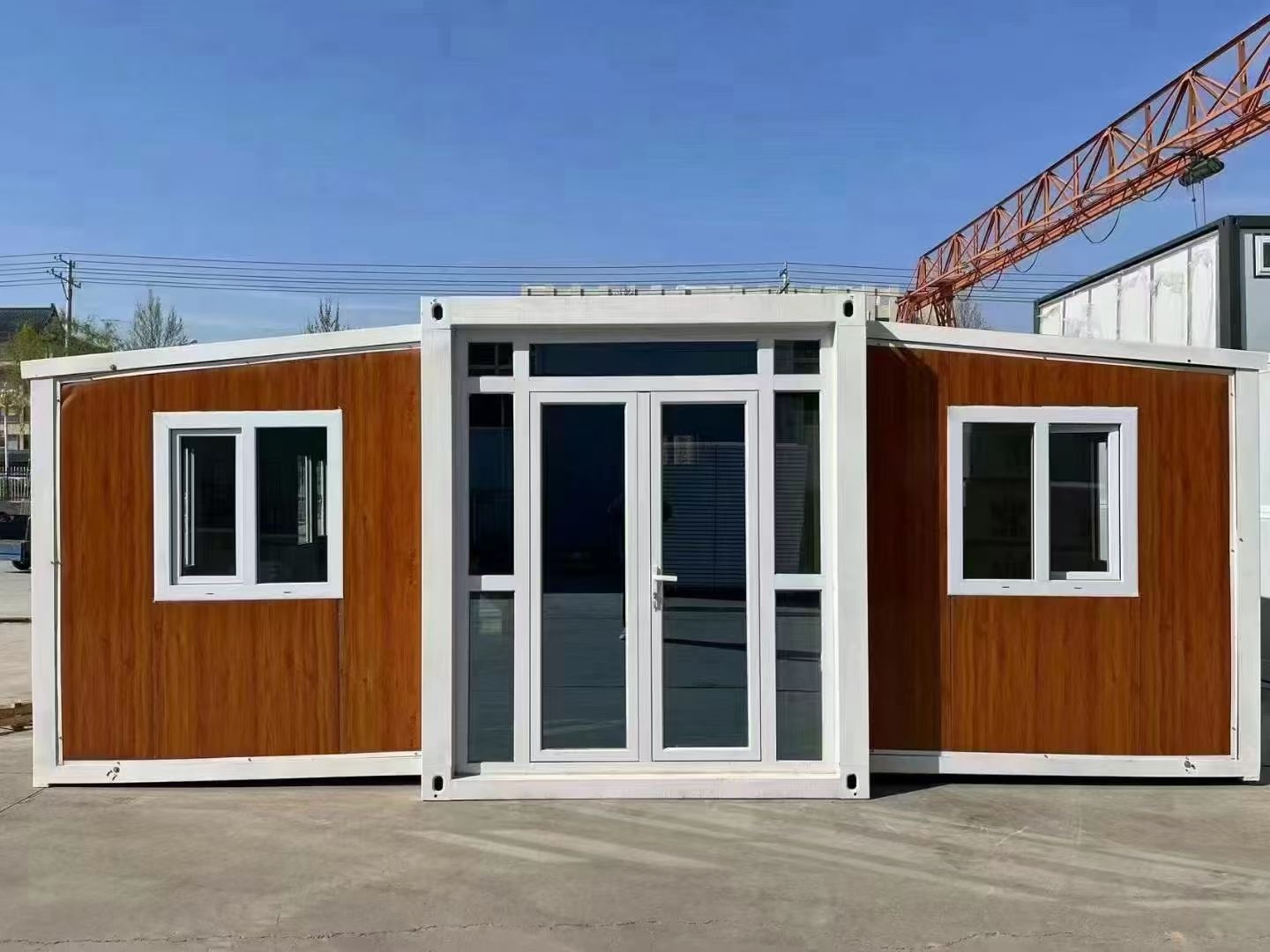 40ft Movable Expandable Villa Type Container Home with Bathroom And Kitchen Thermal Insulation Prefabricated Tiny Villa