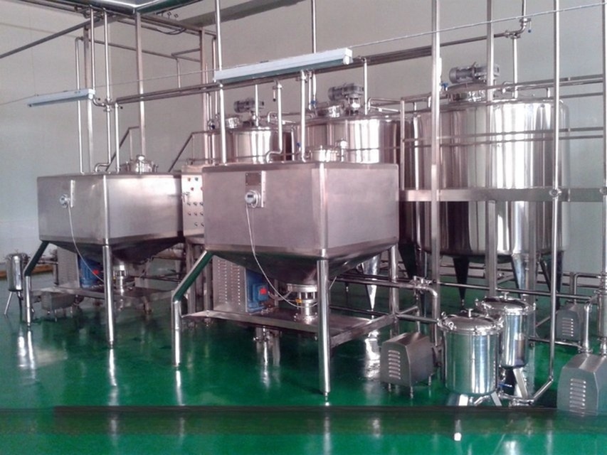 3000L/H Stainless Steel Dairy Processing Plant for Milk Yogurt Cheese Butter and Ice Cream