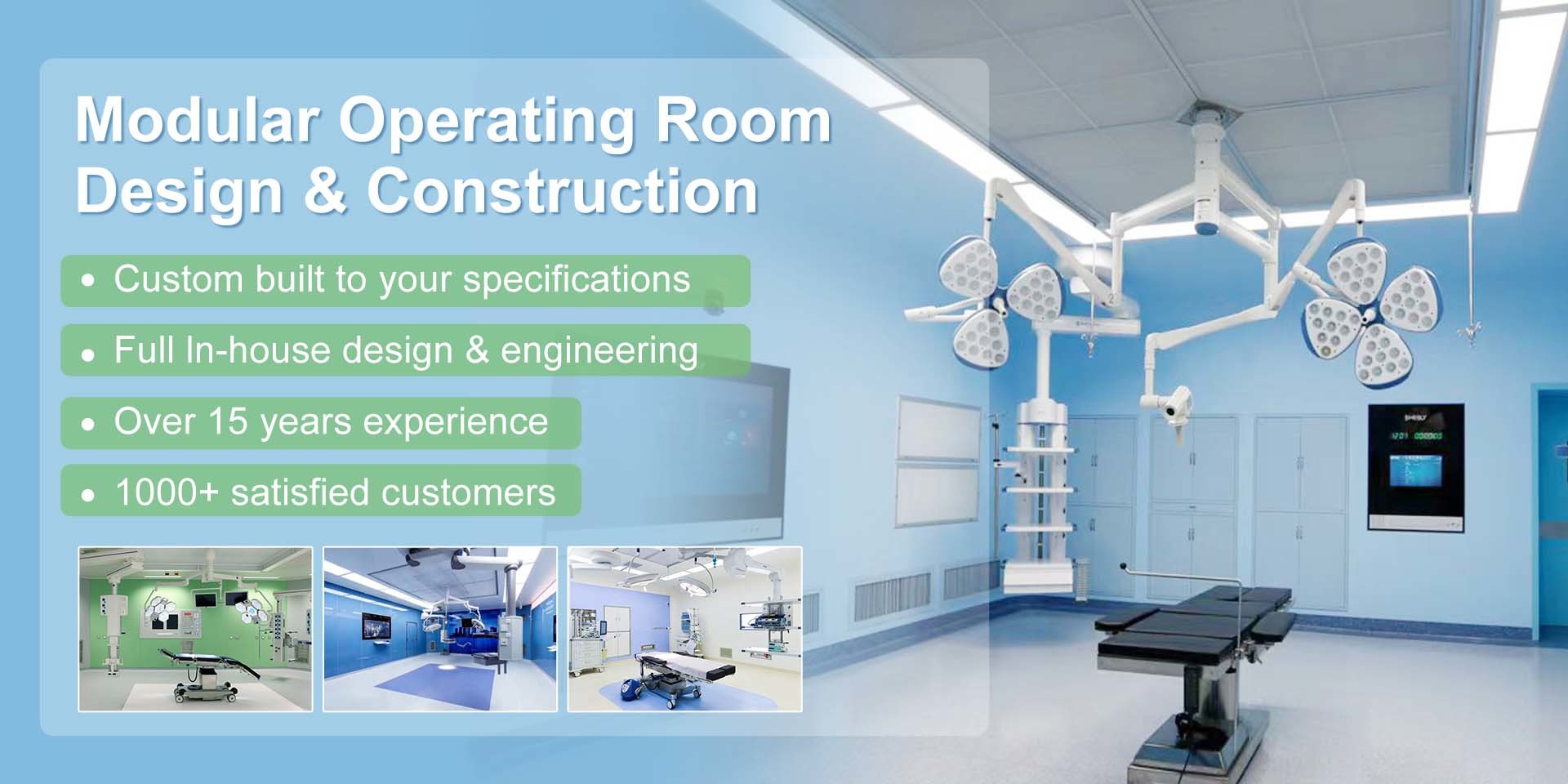 Multi-Function Hydraulic Surgical Operation Table with Remote Control