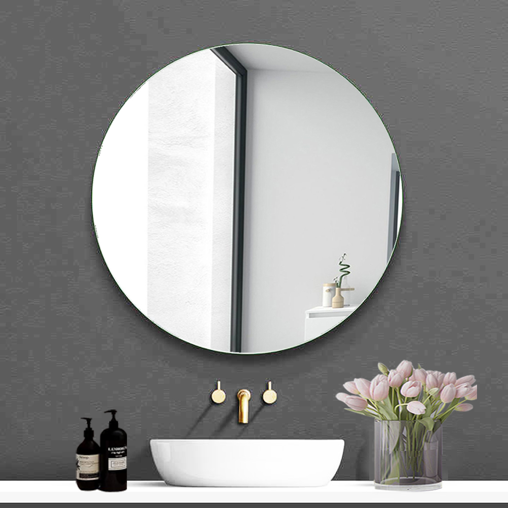 Large House Sticker Toilet Mirror in Modern Style for Top Fashion Plain Bathroom Decor
