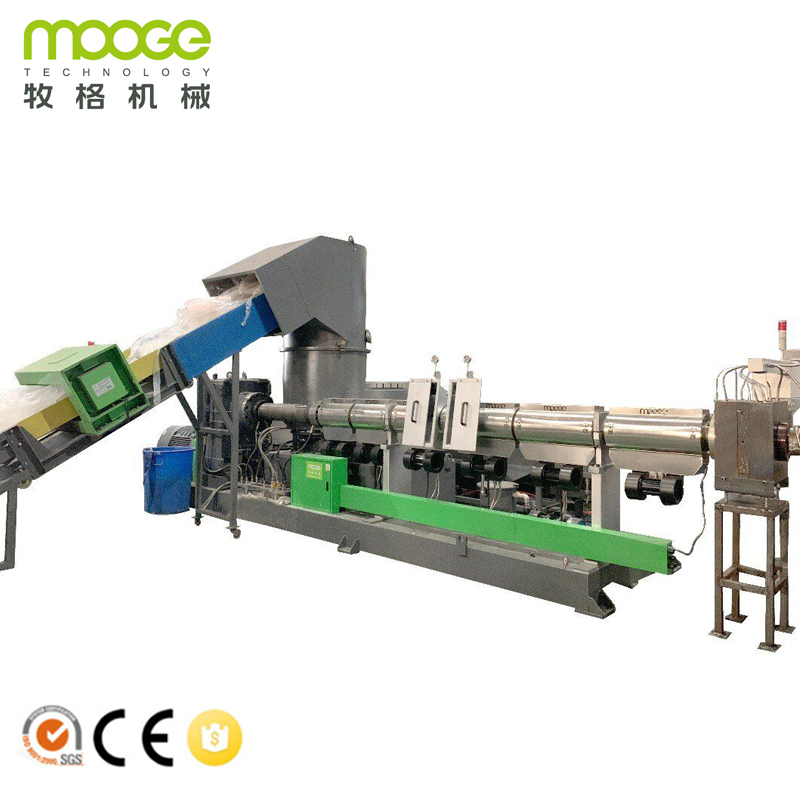 LDPE Mulching Film Recycling Machine LLDPE Film Shredder Machine