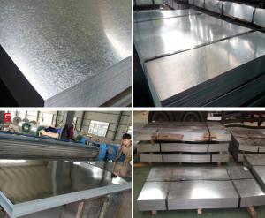 China Regular Spangle Galvanized Steel Sheet 2mm Thick Flat Plate wholesale