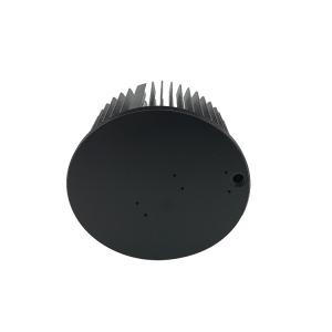 China LED Round Extruded Aluminum Heatsink , Round Heat Sink Extrusion Machined Metal Parts wholesale