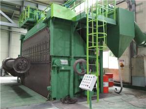 China 6min/rod Steel Bar auto blasting machine For Wire Rod Cleaning wholesale