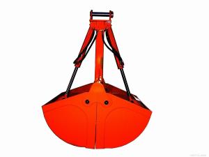 China OEM Flap Mechanical Clamshell Crane Bucket Double Rope wholesale