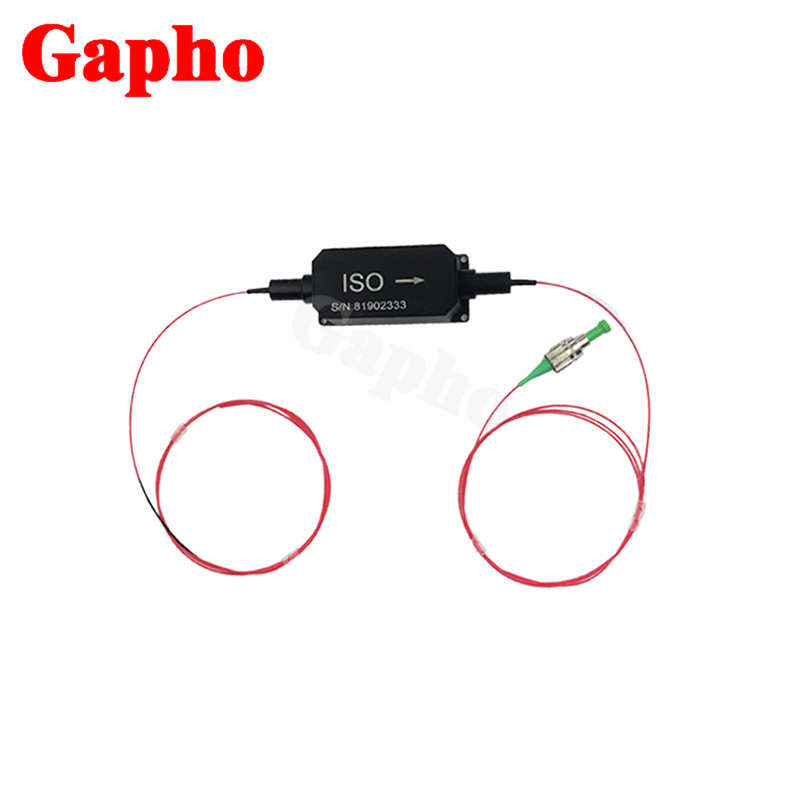 Single Mode Fiber Polarization Insensitive Isolator 1310 / 1550nm Without Connector