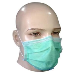 China Green Earloop Disposable Face Mask / Hygiene Surgical Mask Disposable wholesale