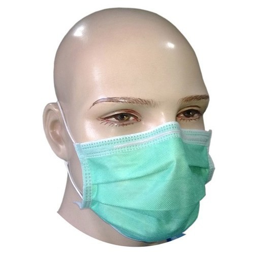 Medical Grade Hygienic Disposable Face Mask Three Layers For Food Processing