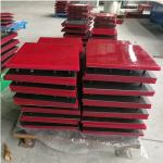 Conveyor 80 Shore A Steel Metal Back Polyurethane Wear Liner Lining