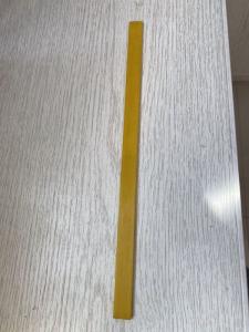 China Lightweight Yellow Fiberglass Flat Bar 40x6mm wholesale