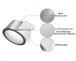 Fireproof HVAC Thermal Insulation Aluminium Tape Heat Resistant Fiberglass Cloth