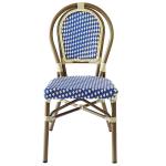 Lightweight Framed Bamboo Rattan Bistro Dining Chairs