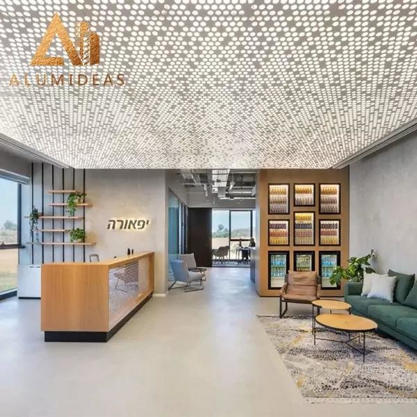Office use perforated aluminum ceiling
