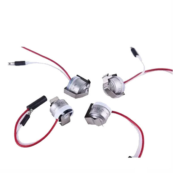 Silver Stainless Steel Refrigerator Appliance Parts Thermostat Sensor 125V