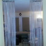 Aluminum Chain Link Fly Screen Door Curtain