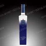 Customed Rubber Stopper 500mL 750mL Vodka Glass Bottle