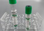 TNT EPM B27 Blood Sample Bottles Light Green Plasma Separation Tube