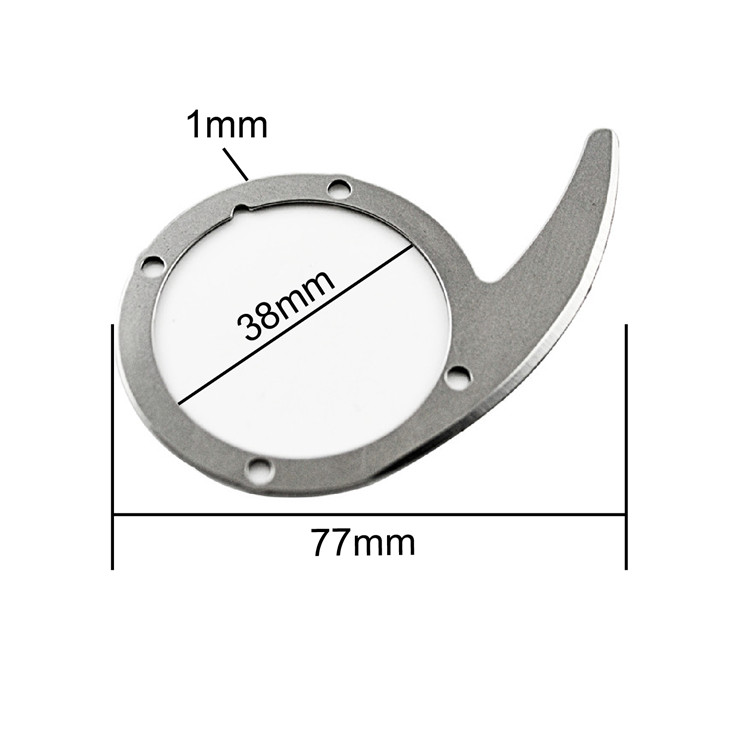 Stainless Steel 420 Fish Cutting Meat Processing Blades For Seafood Fillet Processing Machine Line