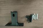 Bicycle Wall Mount Hitch Garage Organizer for Bike Rack Hanging Trailer Load