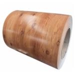 Wood design ppgi 0.36x1250mm / wood steel coils zinc 100