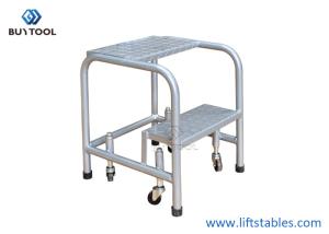 China Alloy Steel Q235B Warehouse Mini Mobile Ladders With 300kg Capacity wholesale