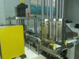 Automatic Paint Can Lid Production Line For Can Making 40CPM 0.12mm Thickness