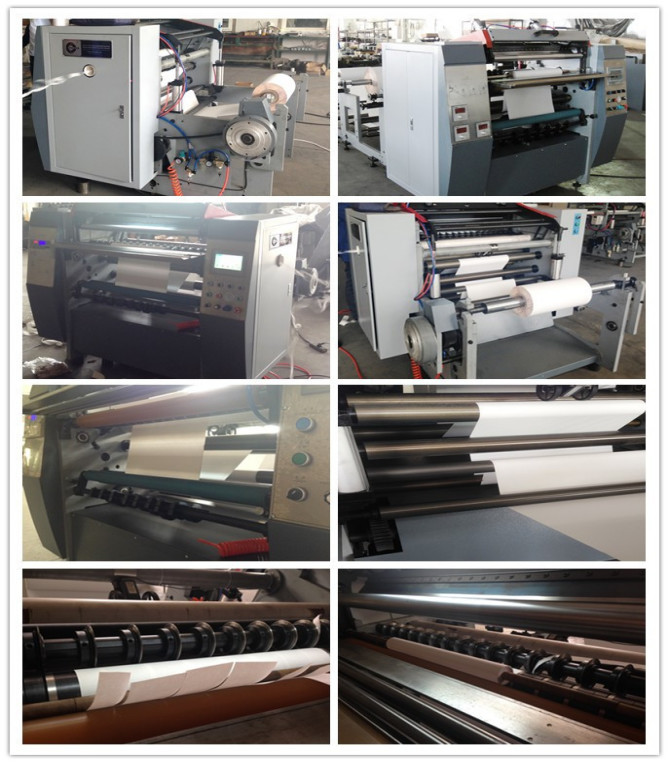 POS ATM ROLL THERMAL PAPER Slitting Machine 800mm Automatic Paper Converting Machine