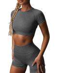 Hot Sale Sports Yoga Clothing Gym Fitness Wear High Waisted Workout Shorts