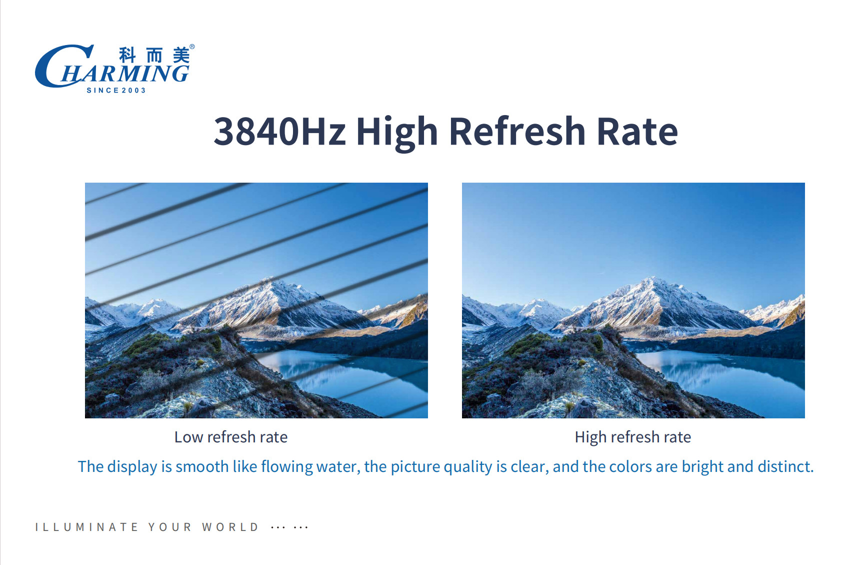 HD Display RGB ColorIndoor Led P2.6 Kaito Series 500*500mm Video Display Waterproof Led Display