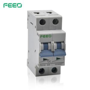 China 2P GB14048 rated current 63A DC Solar Isolator Switch wholesale