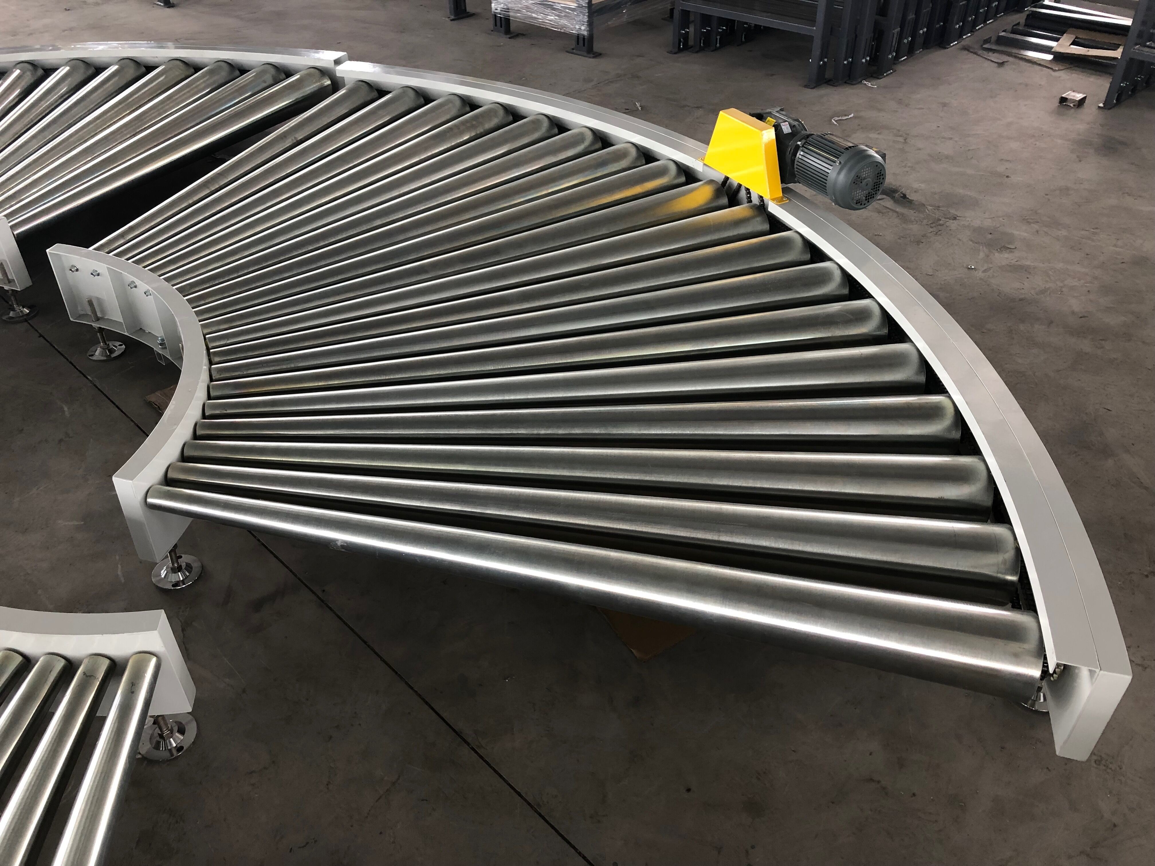 Dynamic Braking Mdr Motorized Roller Conveyor