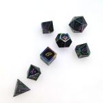 Fancy Dice Set Odorless Polyhedral For Collection Beautiful