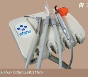 China Environmental Leather Dental Chair Unit With Low Mounted LCD Function Display wholesale