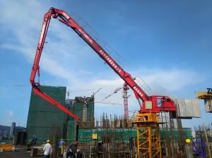 China Stationary Spider Concrete Placement Boom Mobile Machinery Rotary Reducer wholesale